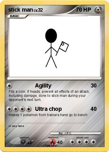 Pokemon stick man