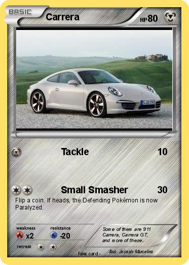 Pokemon Carrera