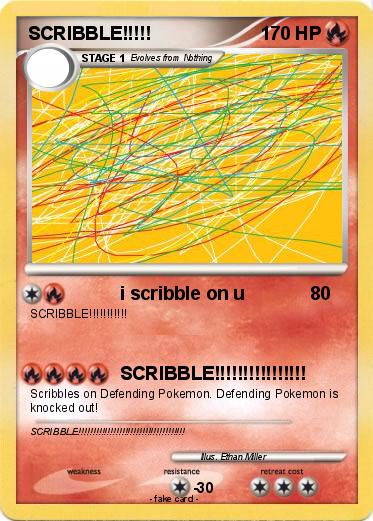 Pokemon SCRIBBLE!!!!!