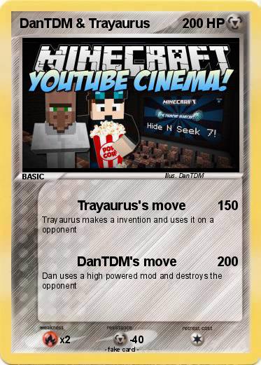 Pokemon DanTDM & Trayaurus