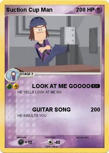 Pokemon Suction Cup Man