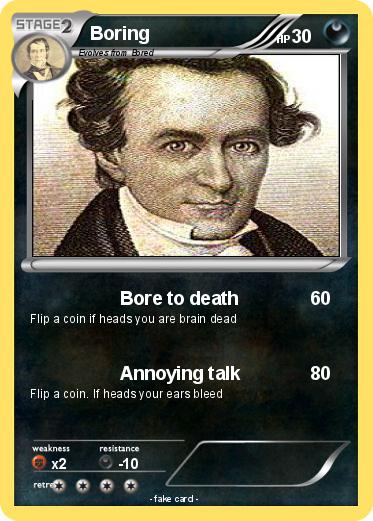 Pokemon Boring