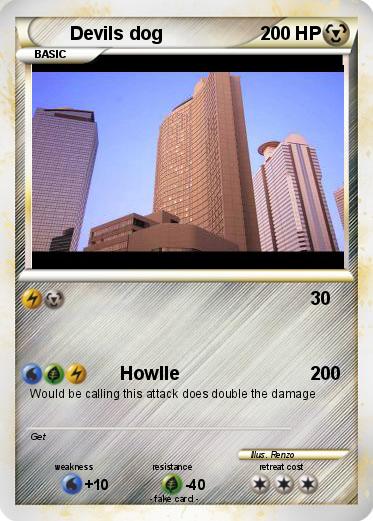 Pokemon Devils dog