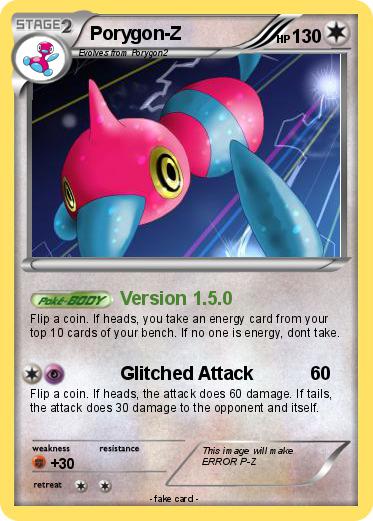 Pokemon Porygon-Z
