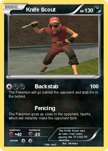 Pokemon Knife Scout