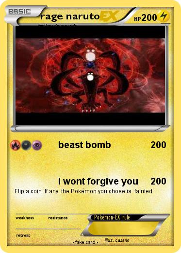 Pokemon rage naruto