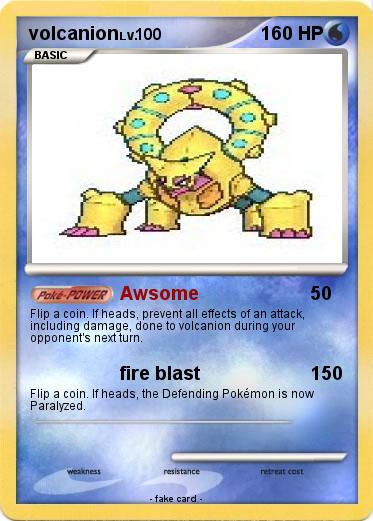 Pokemon volcanion