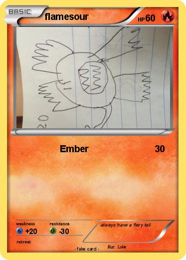 Pokemon flamesour
