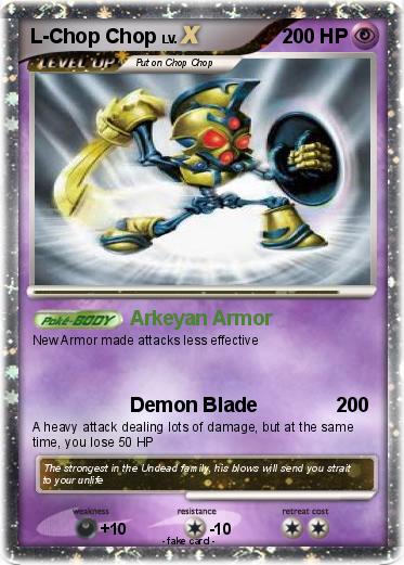 Pokemon L-Chop Chop
