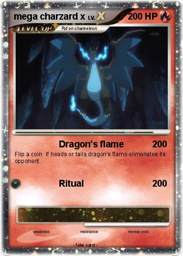 Pokemon mega charzard x