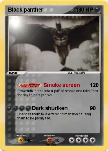 Pokemon Black panther