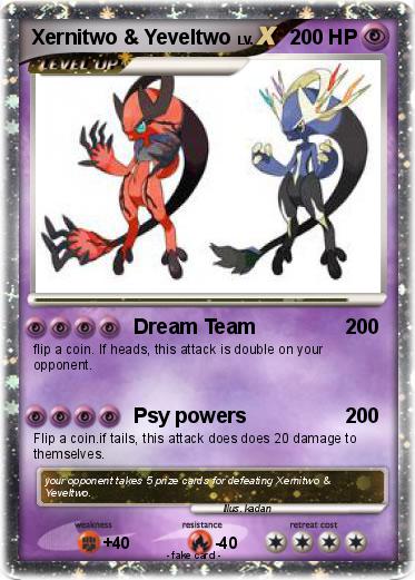 Pokemon Xernitwo & Yeveltwo