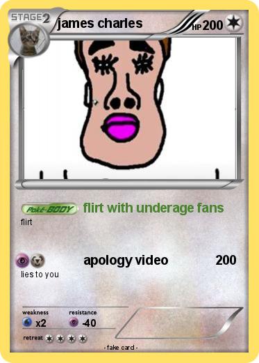 Pokemon james charles