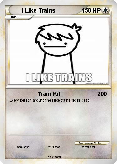 Pokemon I Like Trains