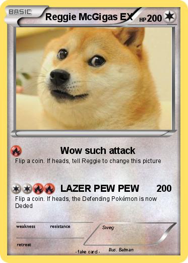 Pokemon Reggie McGigas EX