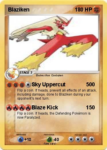 Pokemon Blaziken
