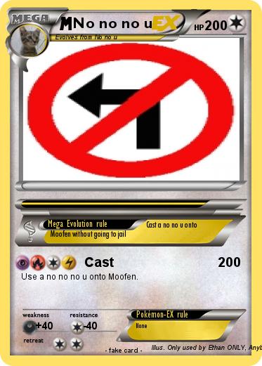 Pokemon No no no u
