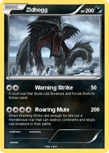 Pokemon Zidhogg