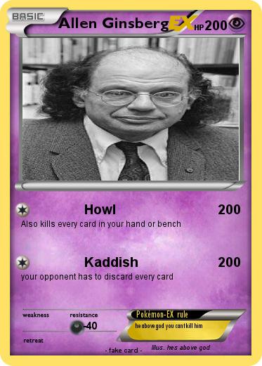 Pokemon Allen Ginsberg