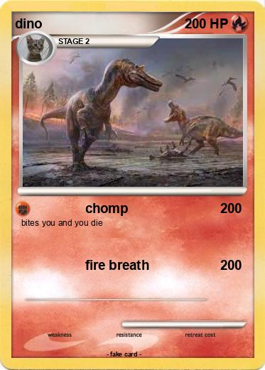 Pokemon dino