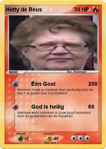 Pokemon Hetty de Reus