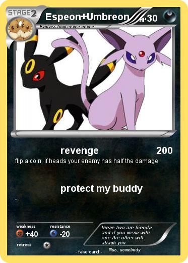 Pokemon Espeon+Umbreon