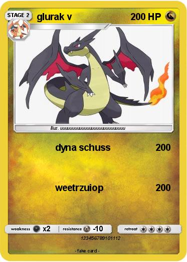 Pokemon glurak v