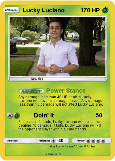 Pokemon Lucky Luciano