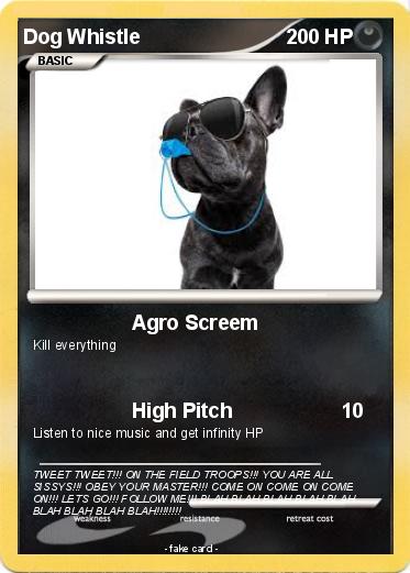Pokemon Dog Whistle