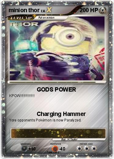 Pokemon minion thor