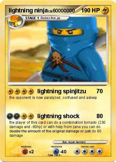 Pokemon lightning ninja