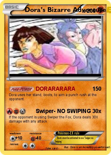 Pokemon Dora’s Bizarre Adventure