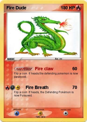 Pokemon Fire Dude