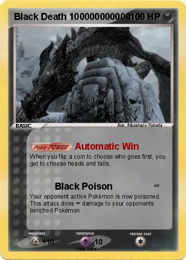 Pokemon Black Death 100000000000