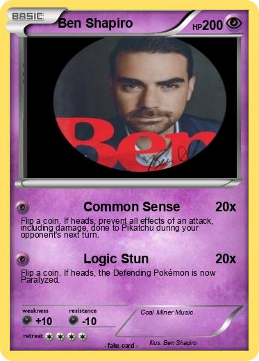 Pokemon Ben Shapiro
