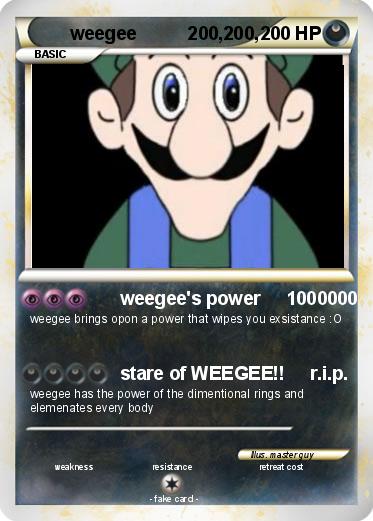 Pokemon weegee          200,200,