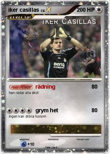 Pokemon iker casillas