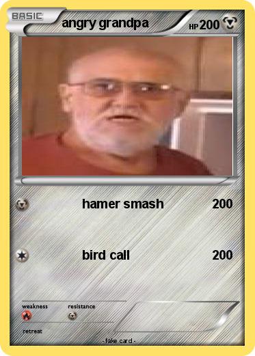 Pokemon angry grandpa