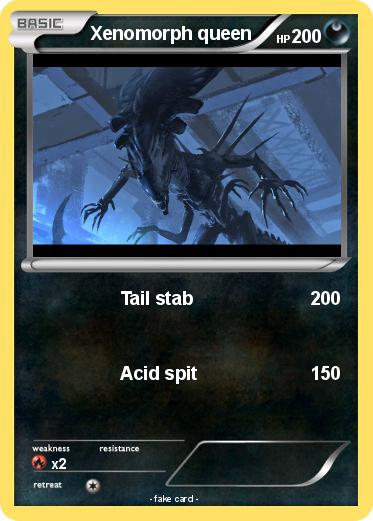 Pokemon Xenomorph queen