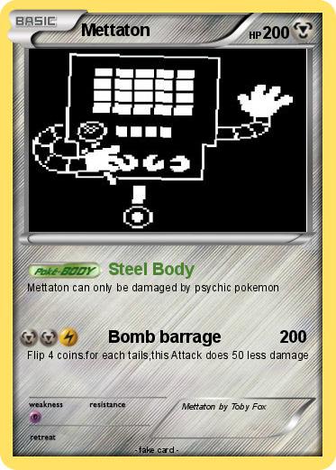 Pokemon Mettaton