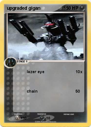 Pokemon upgraded gigan