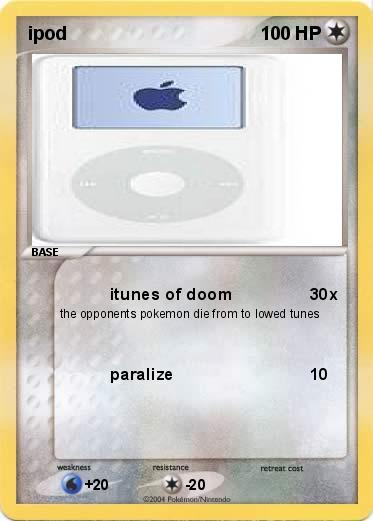 Pokemon ipod