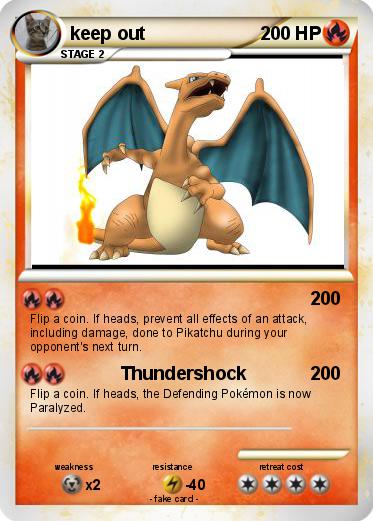 Pokemon keep out