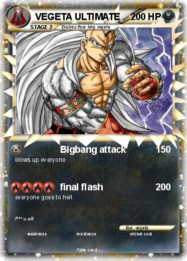 Pokemon VEGETA ULTIMATE
