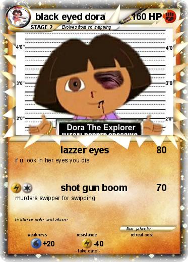 Pokemon black eyed dora