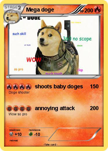 Pokemon Mega doge