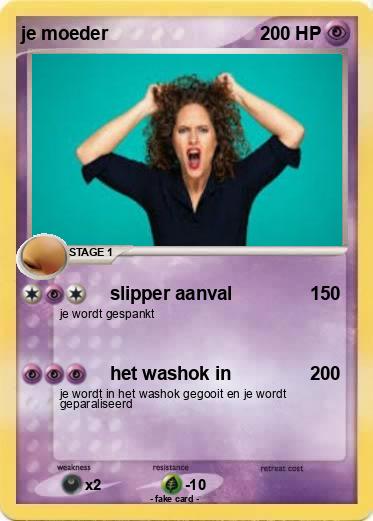 Pokemon je moeder