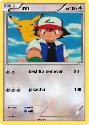 Pokemon ash