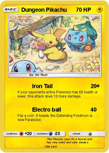 Pokemon Dungeon Pikachu