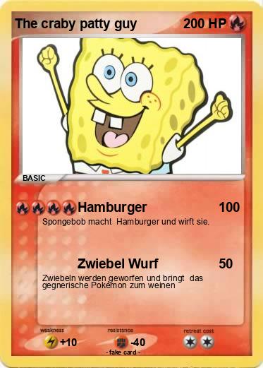 Pokemon The craby patty guy